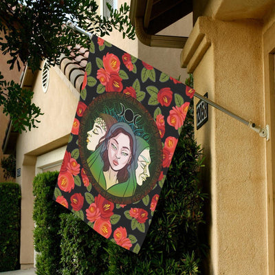 Triple goddess wicca Garden Flag Garden Flag 28‘’x40‘’ e-joyer