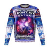 WITCH CHRISTMAS SWEATER Athletic Sweatshirt - AOP Subliminator XS 