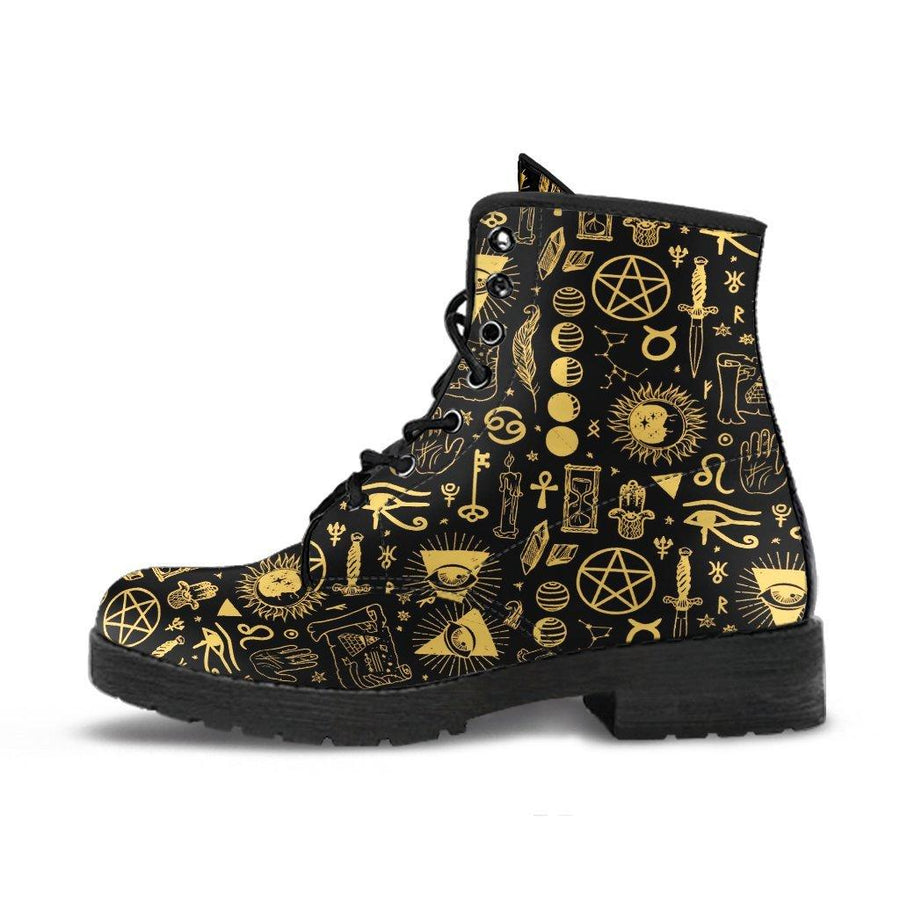 Wicca magical things Leather Boots Shoes MoonChildWorld 