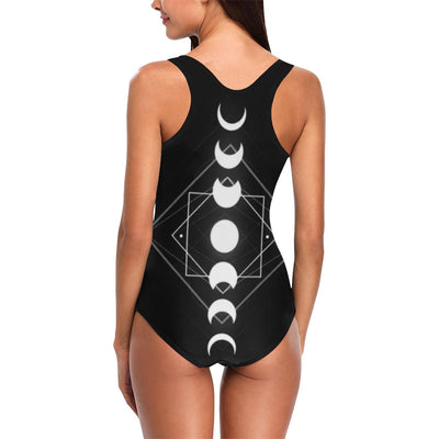 Wicca Blessed Be Vest One Piece Swimsuit Vest One Piece Swimsuit (S04) e-joyer
