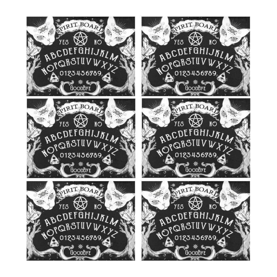 Ouija board witch Placemat (6 Pieces) Placemat 14’’ x 19’’ (Six Pieces) e-joyer 