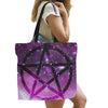 Pentacle wicca Tote Bag All Over Print Canvas Tote Bag/Large (1699) e-joyer 