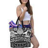 Ouija Board Witch Tote Bag All Over Print Canvas Tote Bag/Large (1699) e-joyer