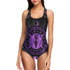 Goddess moon wicca Vest One Piece Swimsuit Vest One Piece Swimsuit (S04) e-joyer 