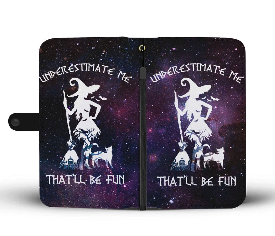 Underestimate Witch Wallet Case Wallet Case wc-fulfillment 