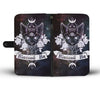 Wicca cat blessed be wallet case Wallet Case wc-fulfillment