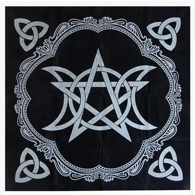 Wicca Tarot Tablecloth Tablecloth MoonChildWorld A
