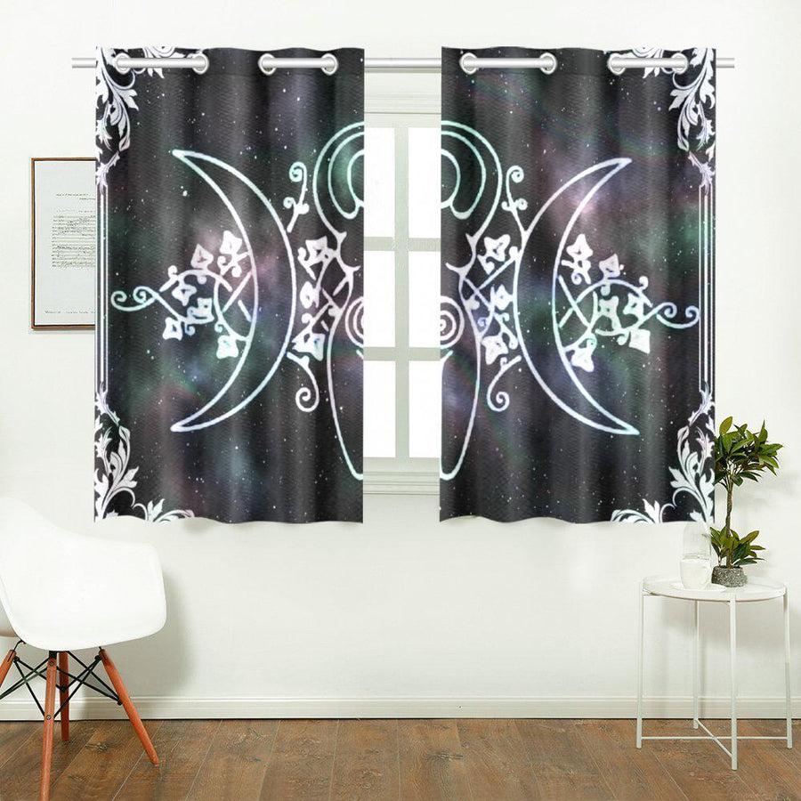 Triple goddess Window Curtain Kitchen Curtain 26" X 39" e-joyer 