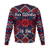 Wicca so mote it be christmas sweater Athletic Sweatshirt - AOP Subliminator