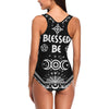 Blessed be wicca Vest One Piece Swimsuit Vest One Piece Swimsuit (S04) e-joyer