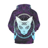 Wicca cat moon phases Hoodie All Over Print Hoodie for Women (H13) e-joyer