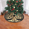 Celtic tree wicca pagan Christmas Tree Skirt Christmas Tree Skirt e-joyer 