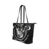 Ouija board witch Leather Tote Bag Leather Tote Bag/Small e-joyer