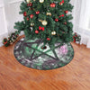 Pentagram moon Christmas Tree Skirt Christmas Tree Skirt e-joyer 