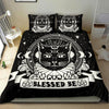 Blessed be wicca cat occult Bedding Set Bedding Set MoonChildWorld 