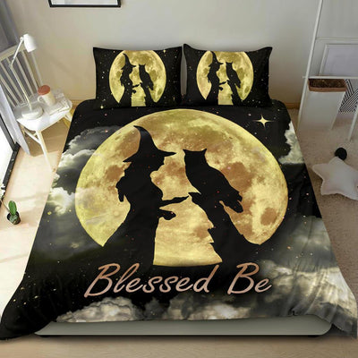 Witch owl blessed be wicca Bedding Set Bedding Set MoonChildWorld