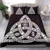 Triquetra wicca Bedding Set Bedding Set MoonChildWorld 
