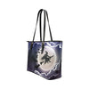 Flying witch Leather Tote Bag Leather Tote Bag/Small e-joyer