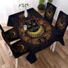 Wicca Cat Tablecloth Chair covers Tablecloth MoonChildWorld 140x140 - Tablecloth + 4 ChairCover 