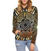 Pentacle wicca All Over Print Hoodie All Over Print Hoodie for Women (H13) e-joyer