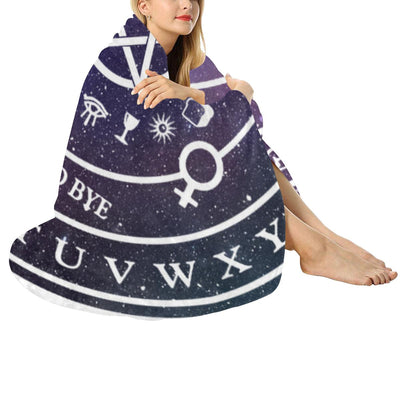 Ouija board Witch Circular Ultra-Soft Micro Fleece Blanket 60" Circular Micro Fleece Blanket 60" e-joyer
