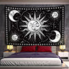 Wicca Sun Moon Mandala Tapestry Tapestry MoonChildWorld 