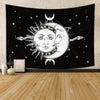 Wicca Sun Moon Tapestry Tapestry MoonChildWorld Moon embracing Sun 2 150x100cm No Lights