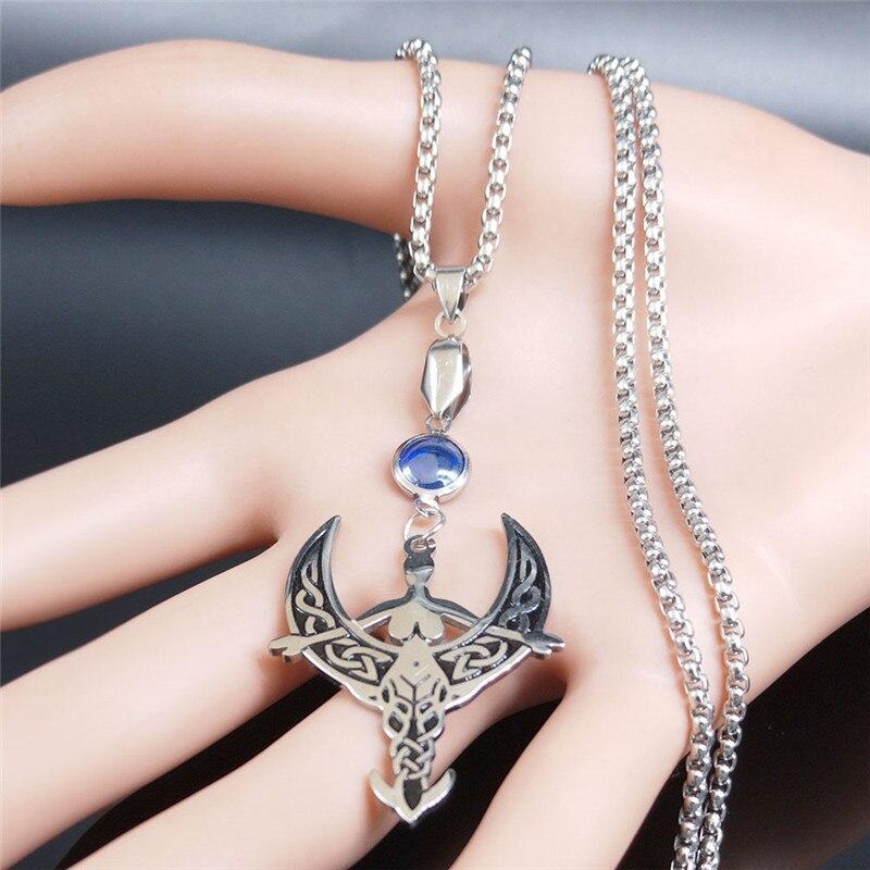 Wicca Moon Goddess Celtic Necklace Necklace MoonChildWorld 