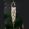 Moon Golden Feather Dream Catcher Tapestry MoonChildWorld 