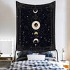 Star Moon Tapestry Wall Hanging Tapestry MoonChildWorld