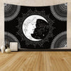 Wicca Sun Moon Tapestry Tapestry MoonChildWorld Moon 150x100cm No Lights