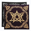 Triple Moon Pentacle Wicca Altar Cloth Tablecloth Tablecloth MoonChildWorld 