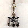 Witch Bells Magic Bell Keychain Home Protection Bell MoonChildWorld 