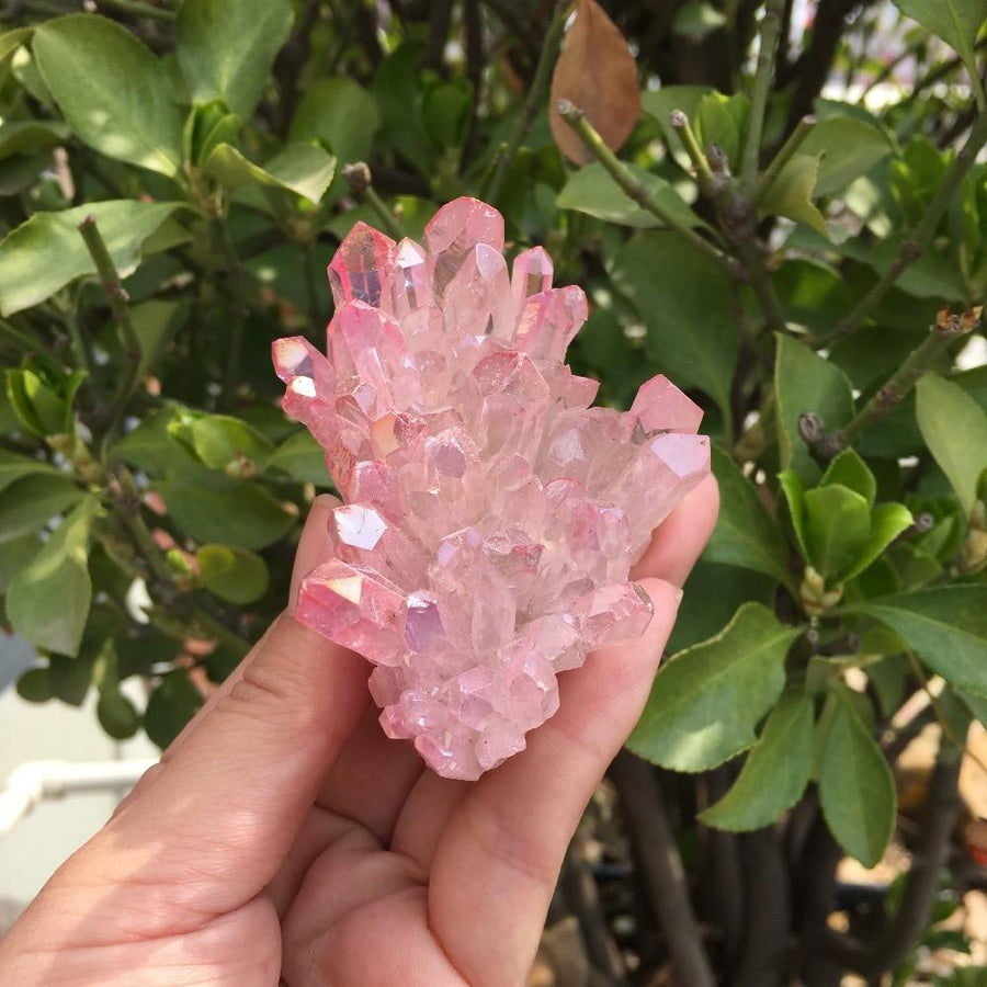 Pink crystal natural stone Natural Stones MoonChildWorld 
