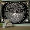 Sun Moon Tree of life wicca tapestry Tapestry MoonChildWorld 