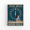 Stay Wild Moon Child Wicca Canvas Canvas MoonChildWorld