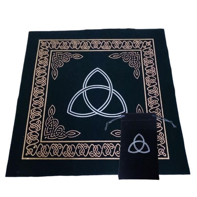 Wicca Tarot Pagan Altar Cloth Tablecloth with Bag Tablecloth MoonChildWorld D