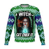 I'm a witch christmas sweater Athletic Sweatshirt - AOP Subliminator XS 