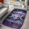 Blessed Be Wicca Area Rug Area Rug MoonChildWorld 