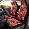 Wicca pentacle Car Seat Covers Car Seat Covers MoonChildWorld 