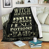 Witch Premium Blanket Premium Blanket MoonChildWorld 