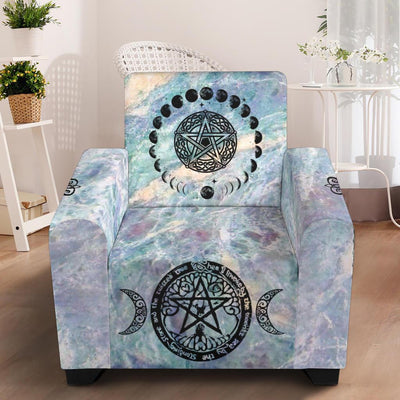 Wicca Chair Slip Cover Chair Slip Cover MoonChildWorld Slip Cover - Colorful 43" Chair