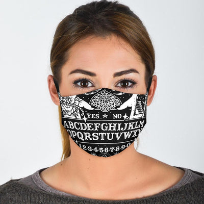 Wicca Witch face masks Face mask MoonChildWorld Face Mask - Ouija board Adult Mask + 2 FREE Filters (Age 13+)
