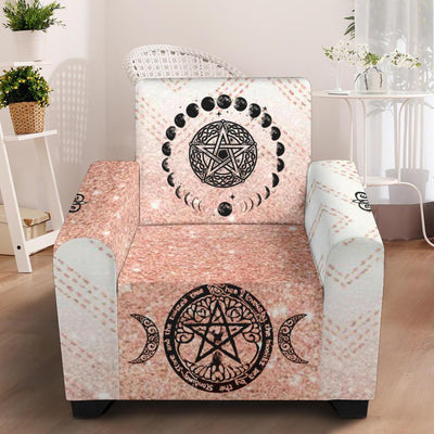Wicca Chair Slip Cover Chair Slip Cover MoonChildWorld Slip Cover - Pink 43" Chair