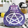 Pentagram wicca Bean Bag Chair Bean Bag Chair MoonChildWorld 