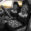 Wicca cat Car Seat Covers Car Seat Covers MoonChildWorld 