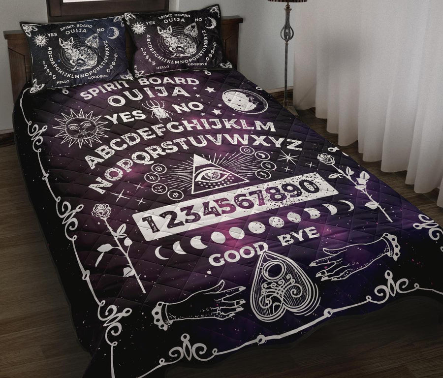 Ouija board witch Quilt Bed Set Quilt Bed Set MoonChildWorld 