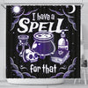 Witch spell Shower Curtain Shower Curtain MoonChildWorld 
