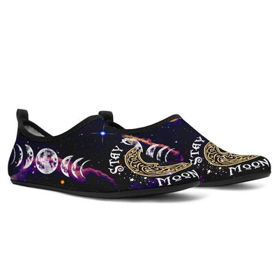Stay wild moon child wicca Aqua Shoes Shoes MoonChildWorld Women's Aqua Shoes - Stay wild moon child US 5-6 / EU36-37