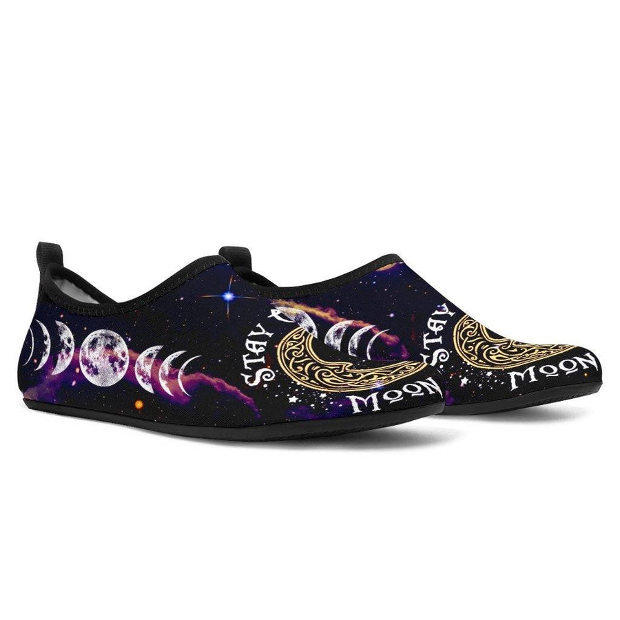 Stay wild moon child wicca Aqua Shoes Shoes MoonChildWorld 